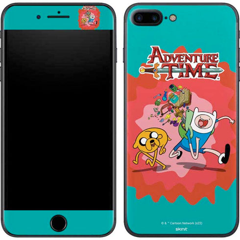 Adult Swim Adventure Time Jake and Finn iPhone 8 Plus Skin